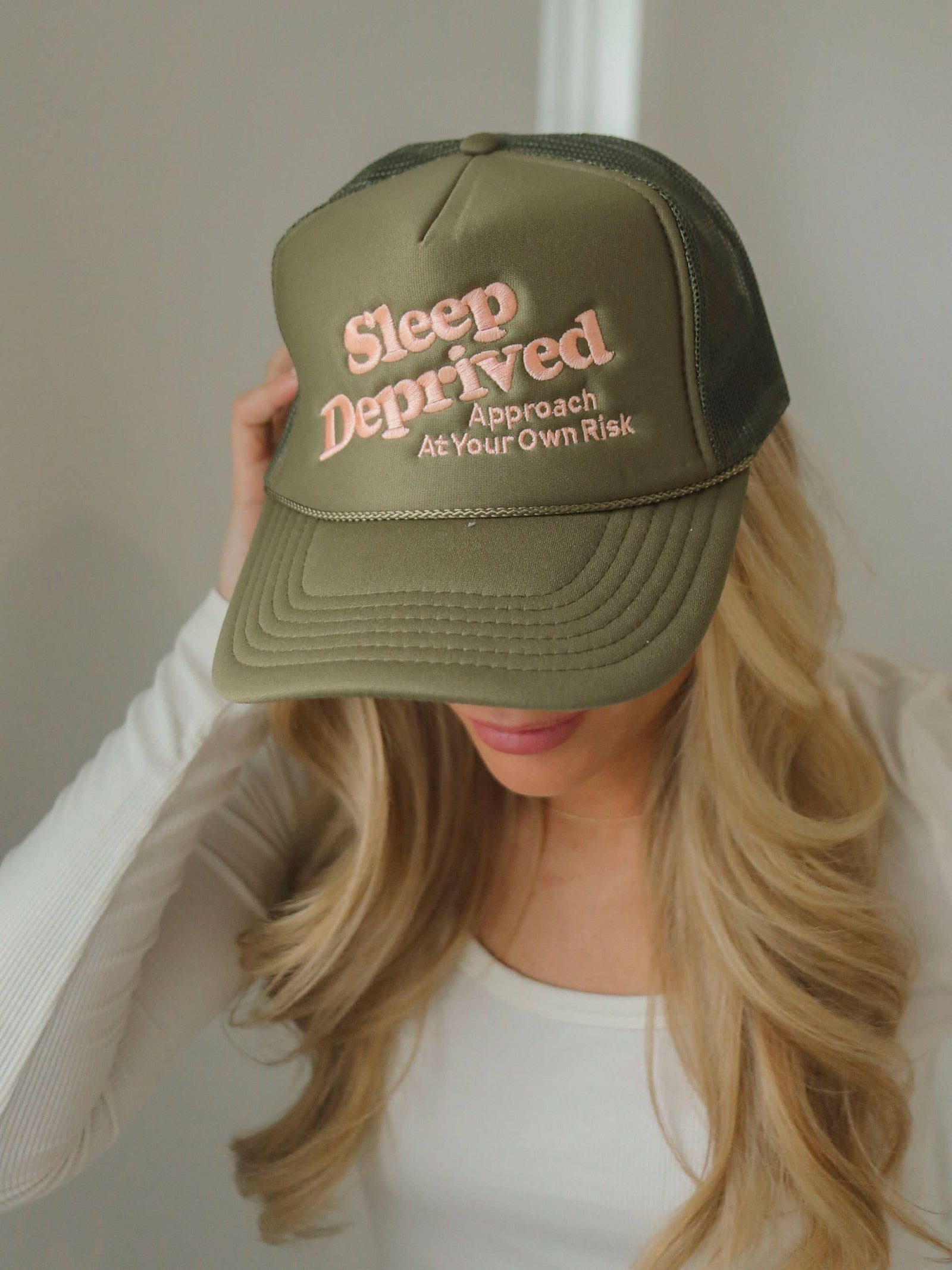 Sleep Deprived Trucker Hat