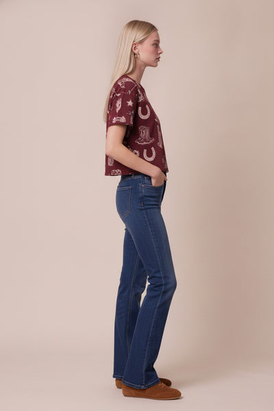 Western Printed T-shirt