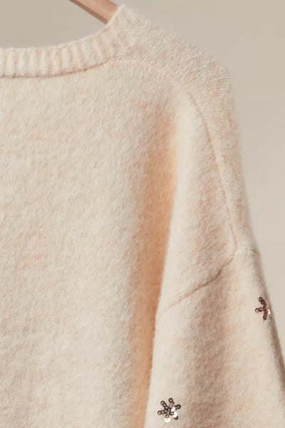 Ivory Christmas Tree Cardigan