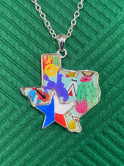 Vera Turquoise & Spiny Pendant & Earrings