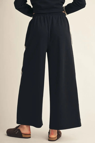 Drop Shoulder Casual Sweatshirt & Pants