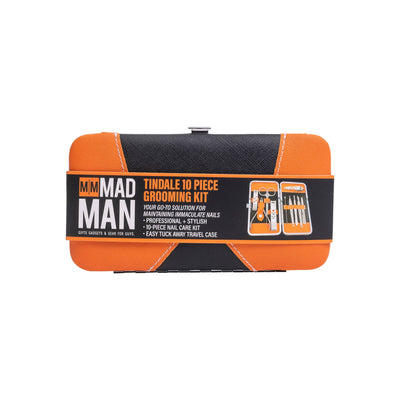 Tindale 10 Piece Grooming Kit | Men's Nail Care Set