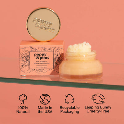 Lip Scrub, Pink Grapefruit