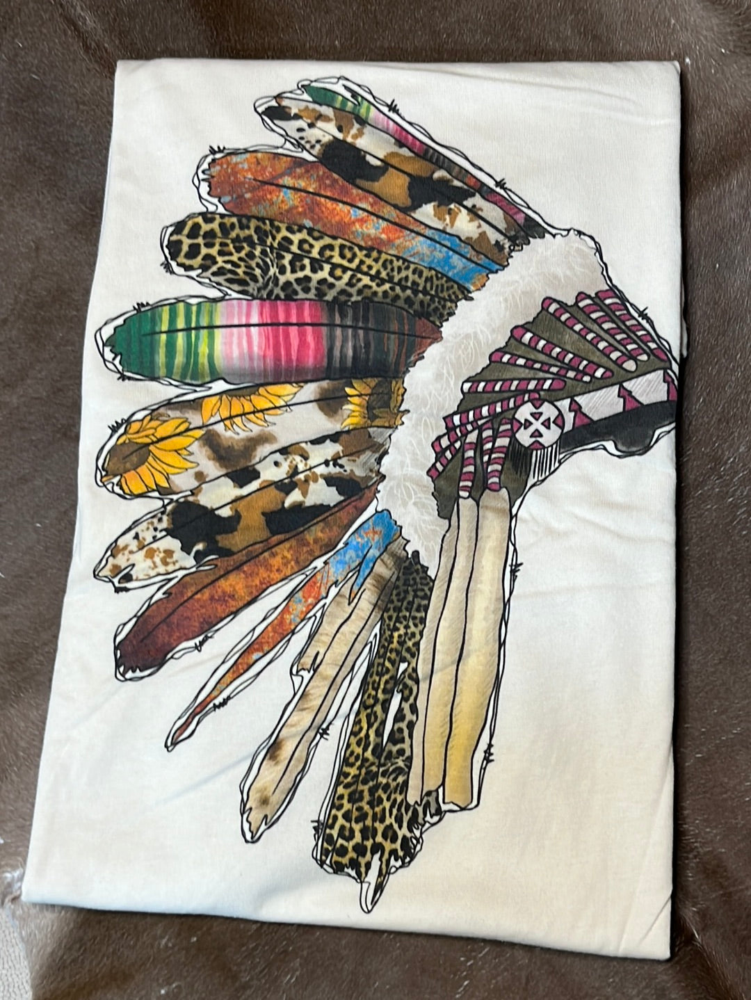 Western Headdress Graphic Tee