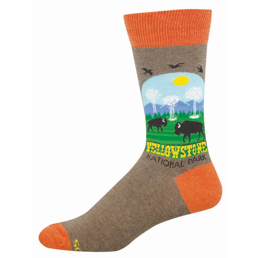 Yellowstone National Park Socks