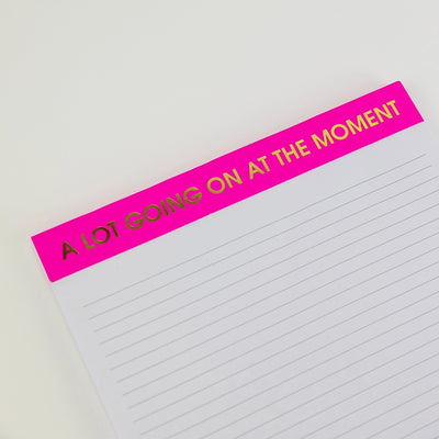 A Lot Going On At The Moment