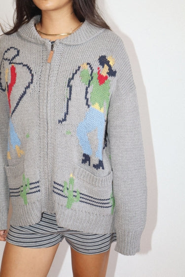Rodeo Knit Sweater Cardigan