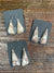 Cayla Wild Horse Triangle Fish Hook Earrings