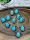 Appalachian Sterling Oval Turquoise Ring