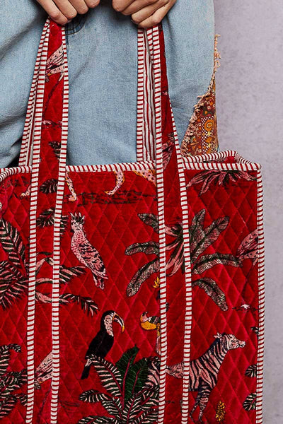 Quilted Large Everyday Tote Bag