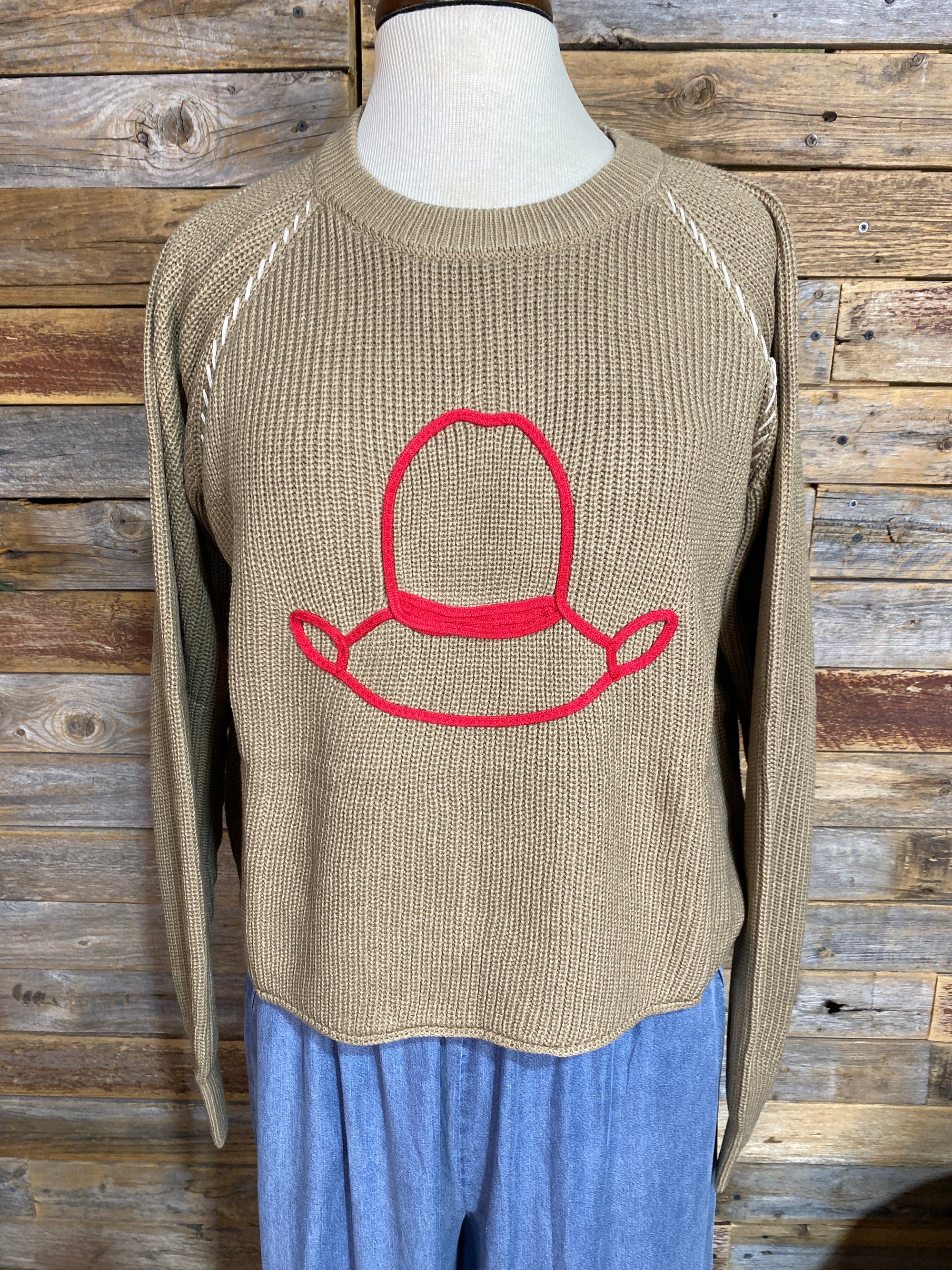 Hats Off Cowboy Sweater
