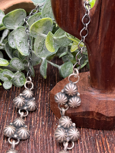 Flynn Sterling Palomino Turquoise Necklace & Earring Set