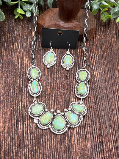 Sonoran Gold Turquoise Necklace
