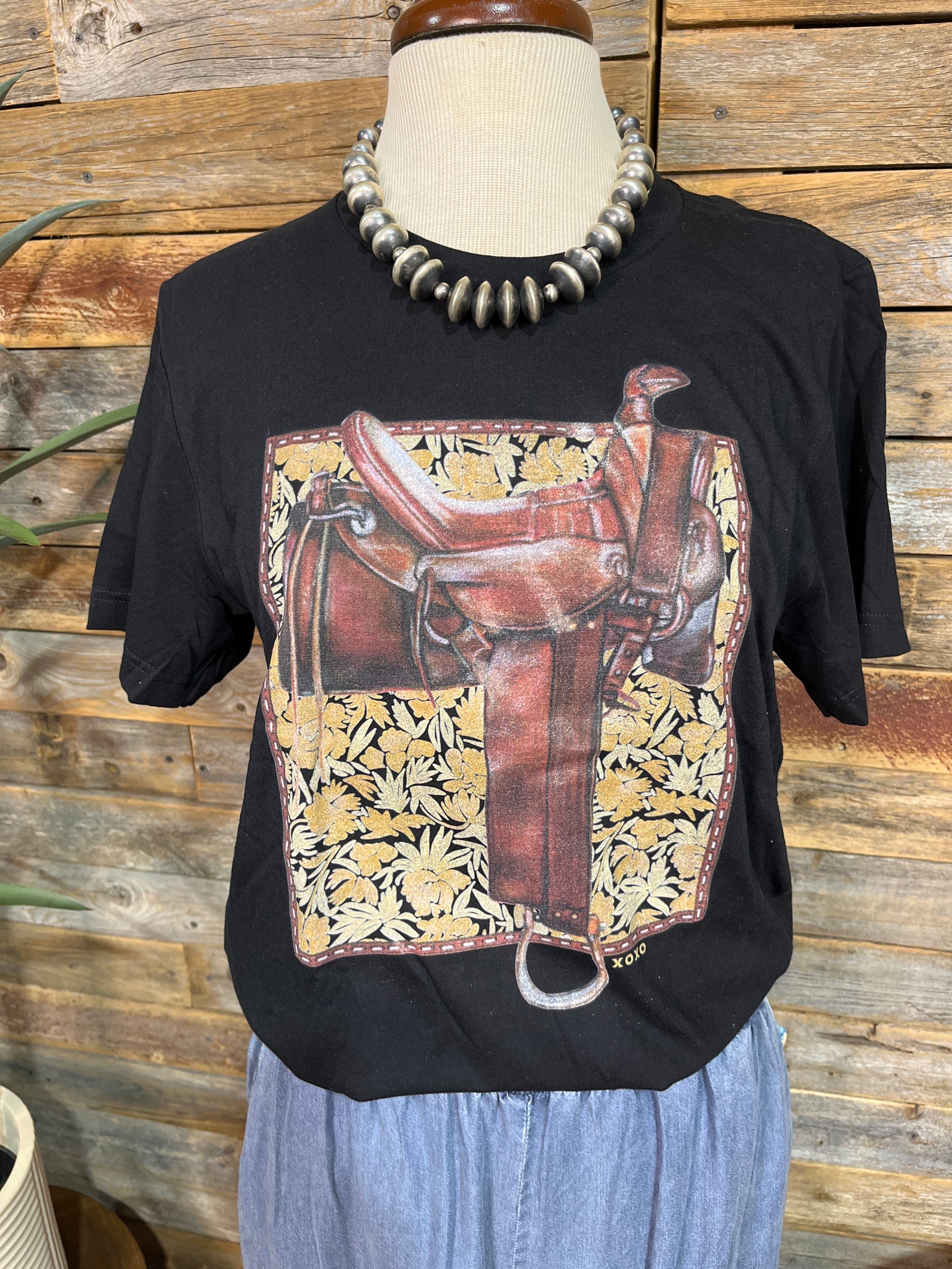 XOXO Vintage Saddle -Black