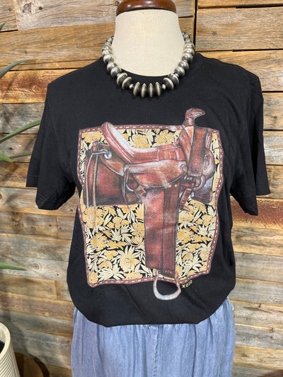 XOXO Vintage Saddle -Black