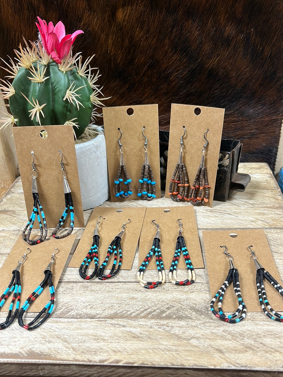 Cleveland Heishi Bead Earrings