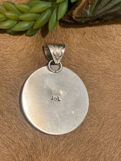 Flynn Liberty Coin Sterling Pendant - 1.9"