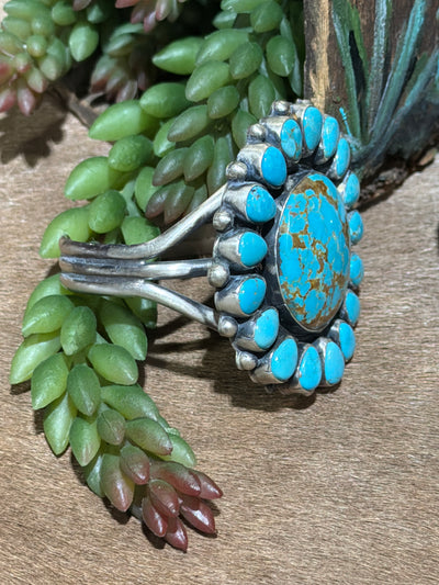 Marcie Assorted #8 Turquoise Sterling Cuffs