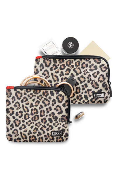 On-The-Go Pouch SET — Machine Washable Beauty Pouches