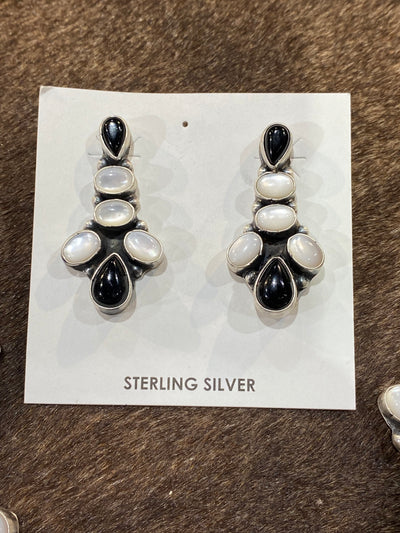 Black, Mother of Pearl & White Buffalo