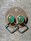 Kathleen Stone Stud Diamond Earrings