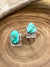 Guadalupe Sterling Roped Royston Turquoise Ring