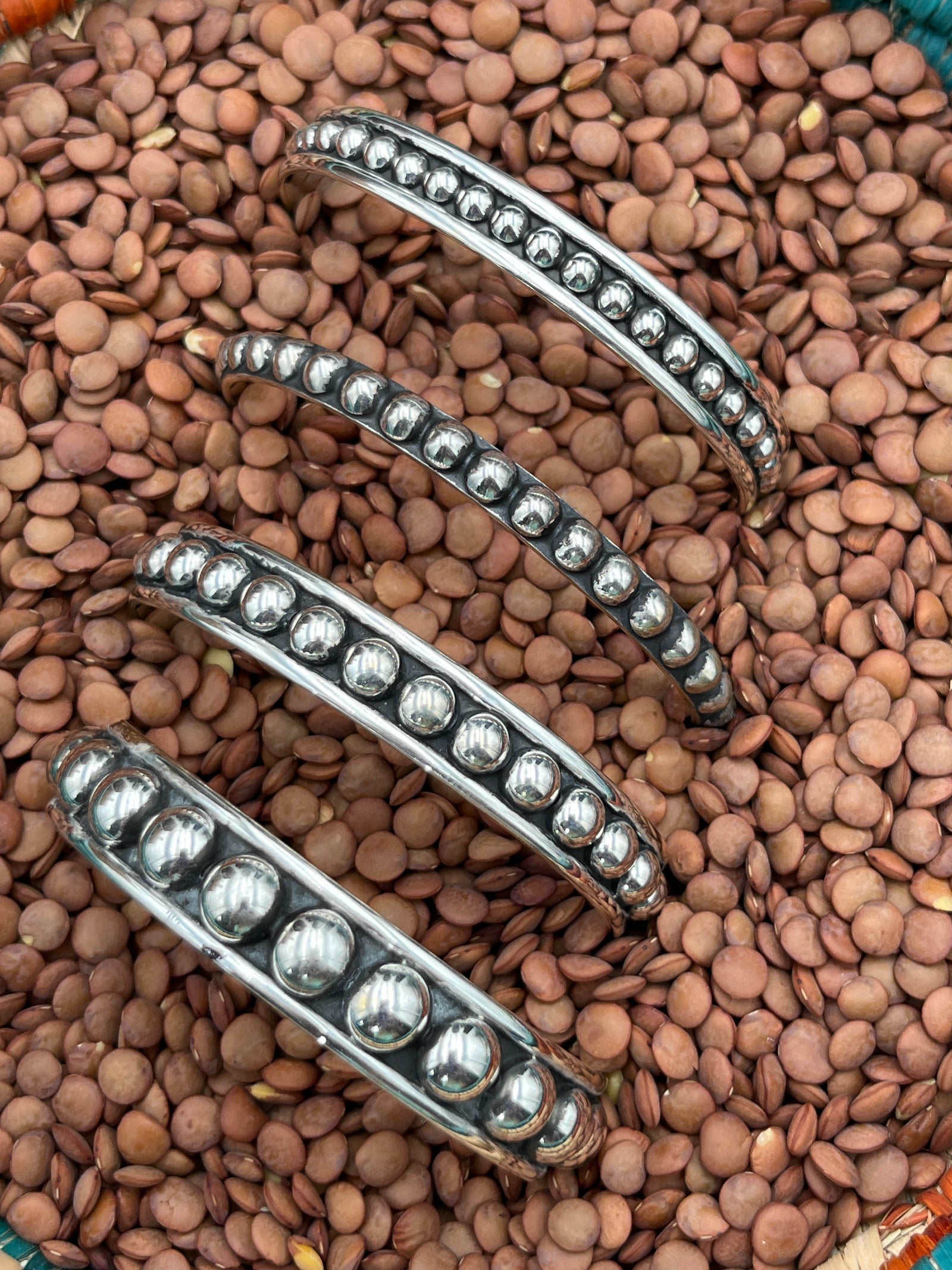 Finley Studded Sterling Cuff