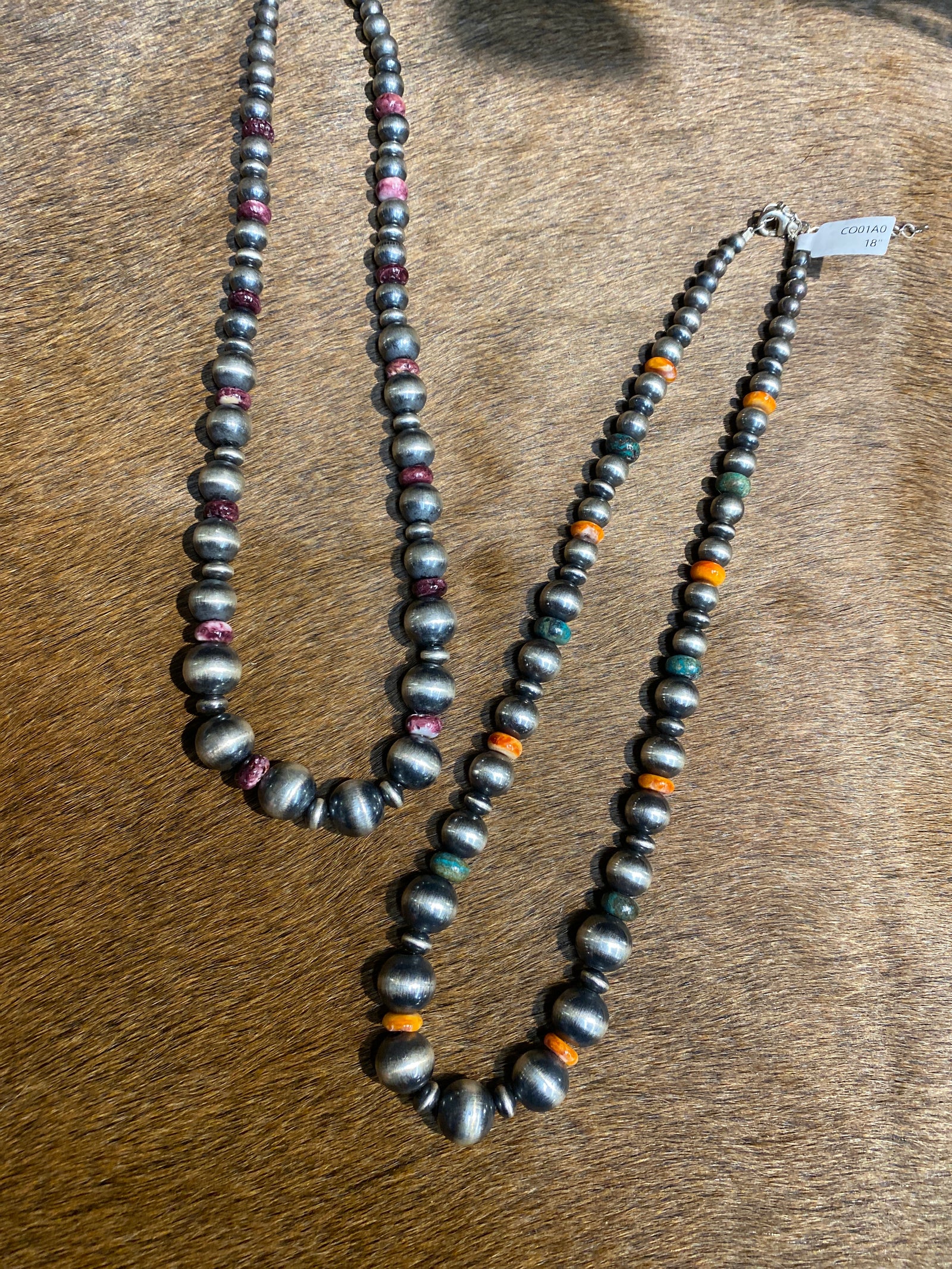 Ketchum Varied Navajo Pearl & Bead Necklace - 18"