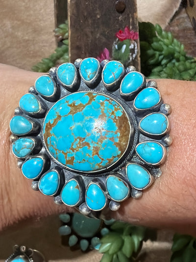 Marcie Assorted #8 Turquoise Sterling Cuffs