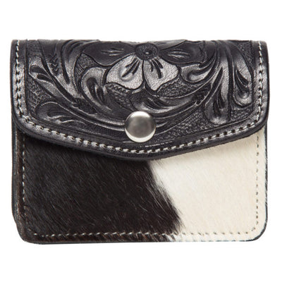 Tooling Leather Cowhide Purse