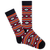 Paprika Stripe Aztec Men's Socks
