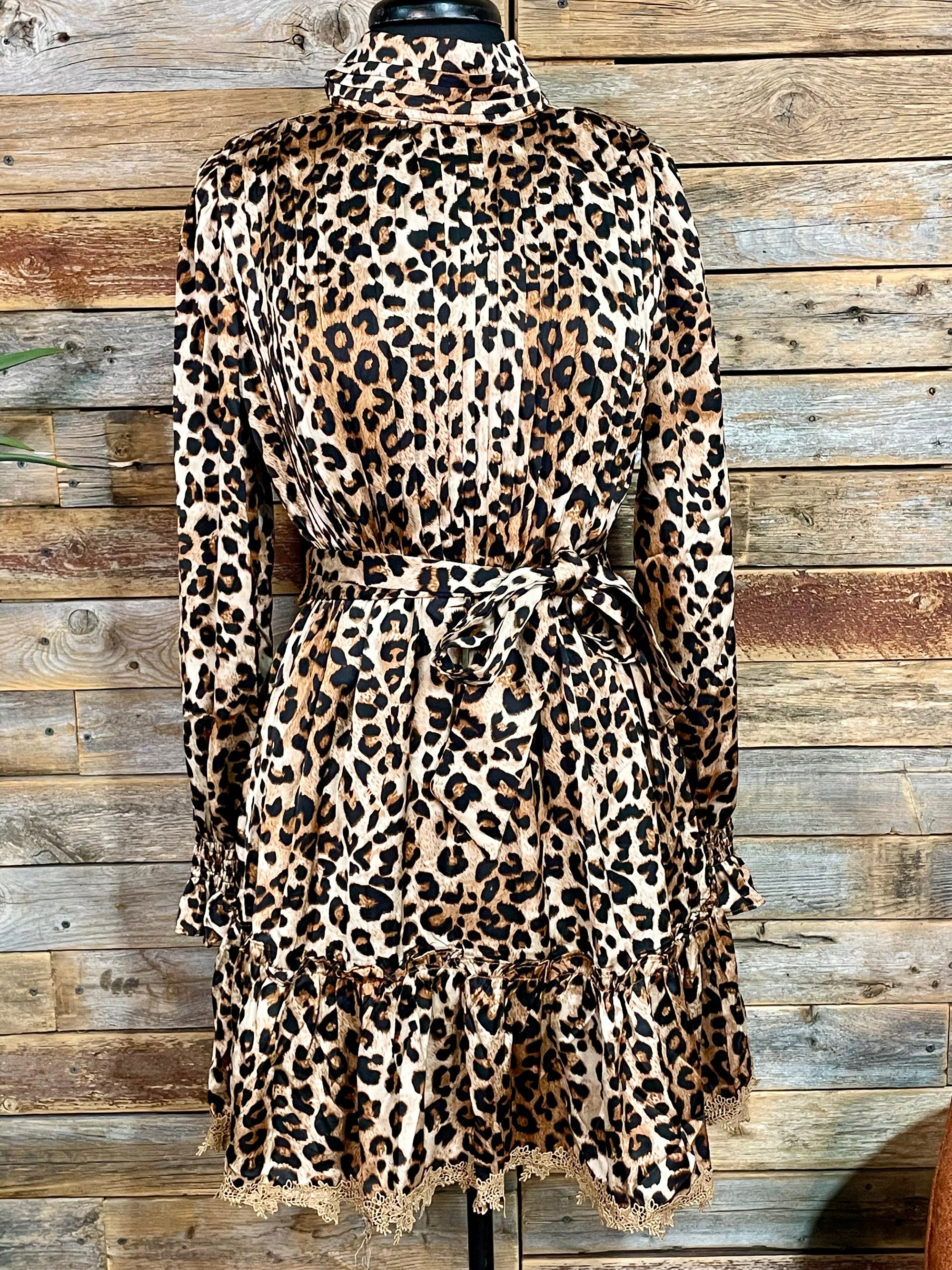 designer animal print dresses Leopard Print Tank Dress: Women's Cheetah Racerback Outfit