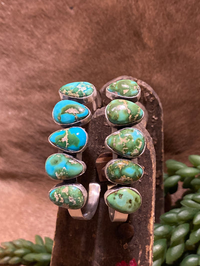 Sundance Sterling 5 Teardrop Turquoise Cuff