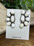 Finley Sterling Half Moon Cluster Earrings - White Buffalo