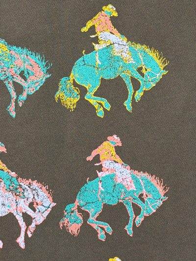 Charcoal Bronc Riders