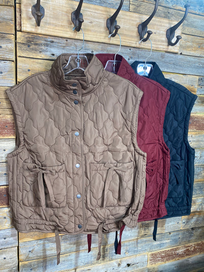 Quilted Puffer Vest