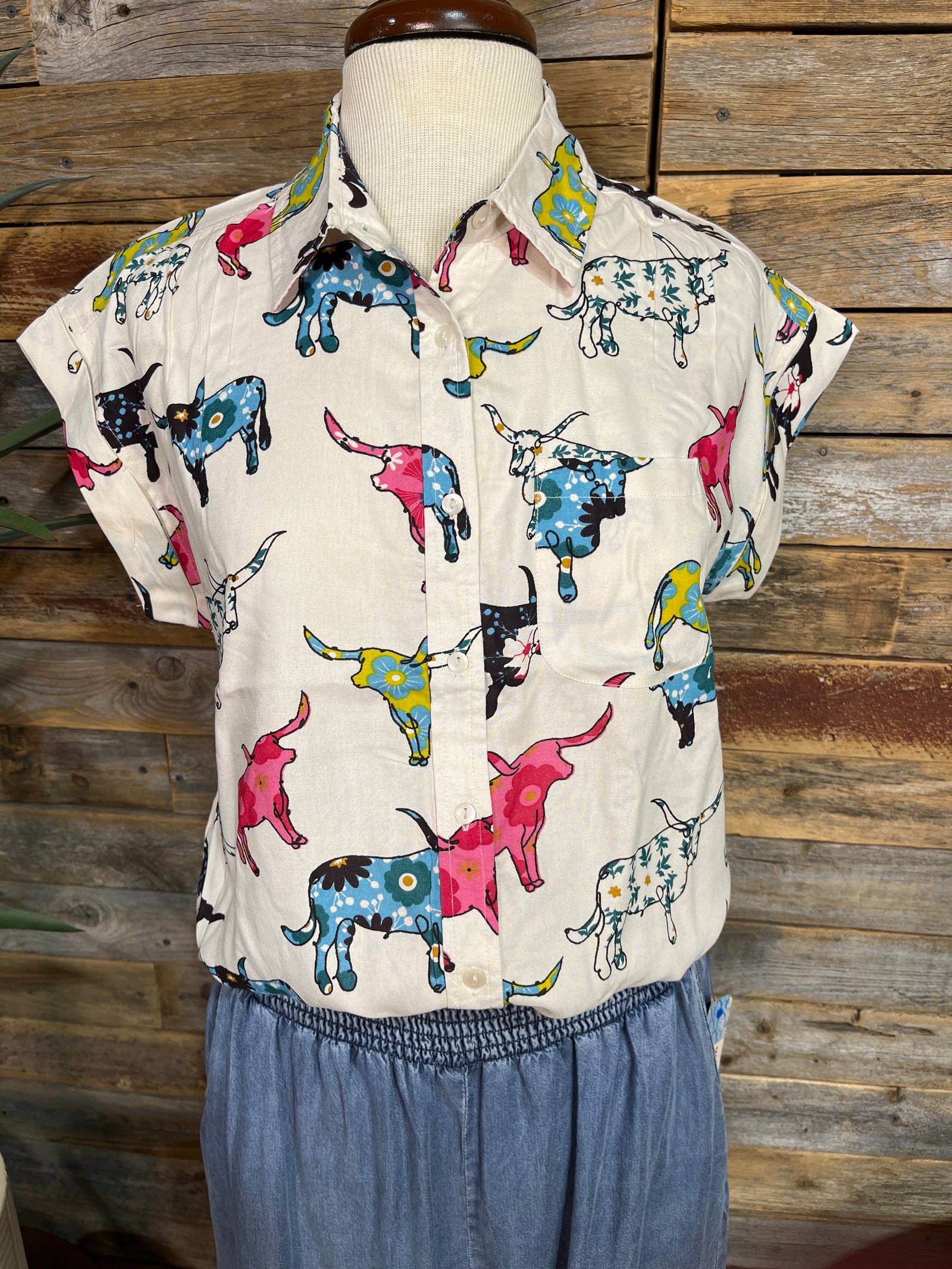 Critter Shirts - Floral Arty