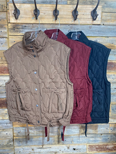 Quilted Puffer Vest