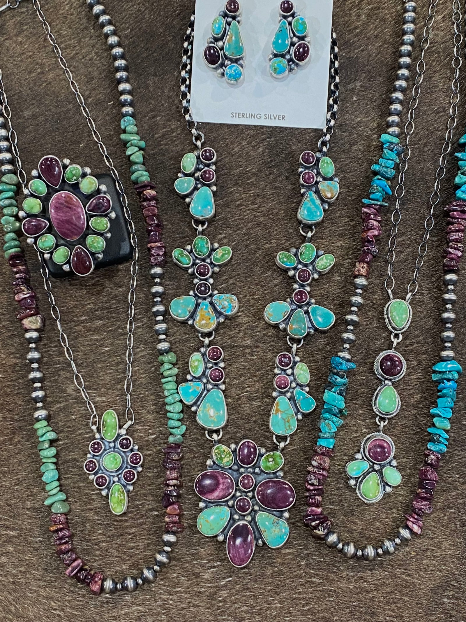 Sonoran Gold Turquoise & Purple Spiny