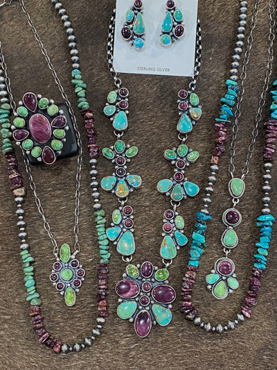 Sonoran Gold Turquoise & Purple Spiny