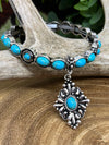 Bridger Fashion Diamond Bracelet - Turquoise