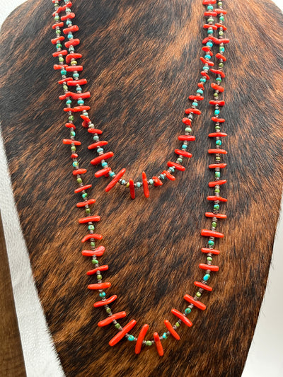 Spicy Multi Stone Sterling Necklace