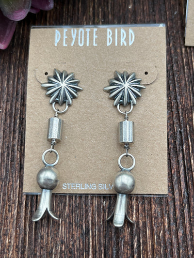 Bretton Burst Assorted Sterling Peyote Bird Earrings