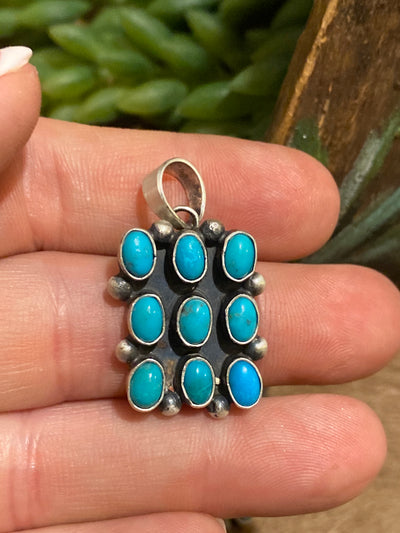 River Trails Stacked Pebbles Sterling Pendant