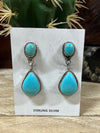 Abby Turquoise Sterling Earrings
