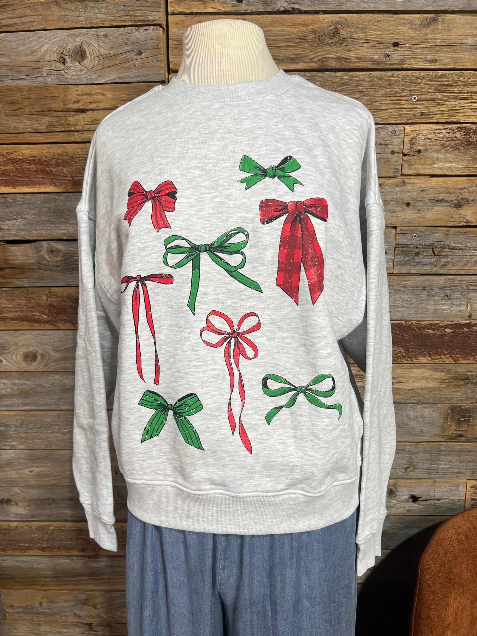 Sweatshirt Christmas Bows