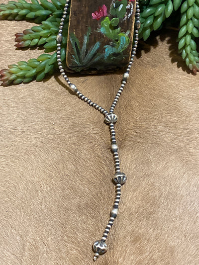 Bradhurst Varied Sterling Y Necklace - 24"