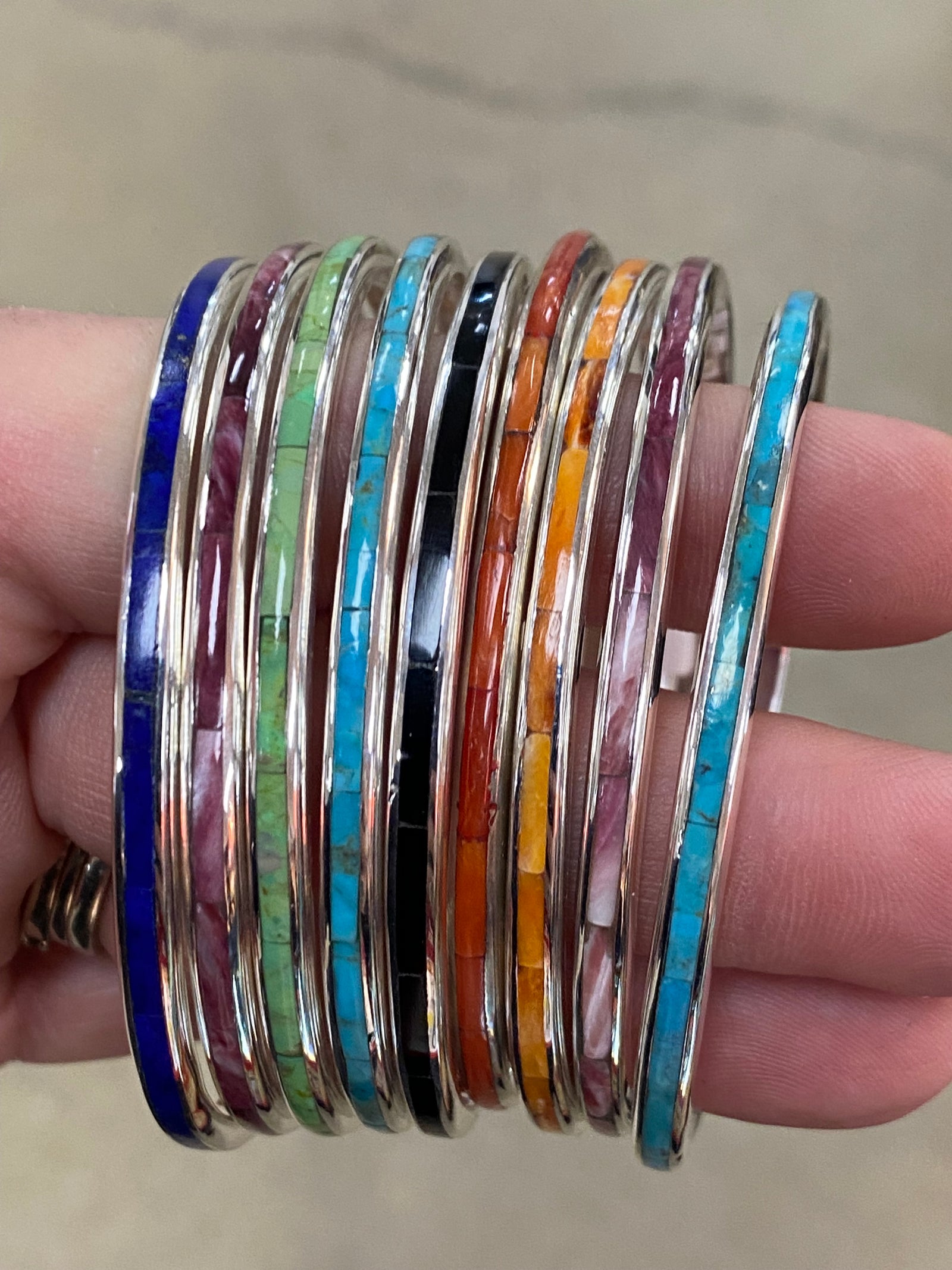 Peyote Bird Infinity Bangle