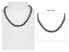 Sophie 10mm Fashion Navajo Pearl Necklace - 16"