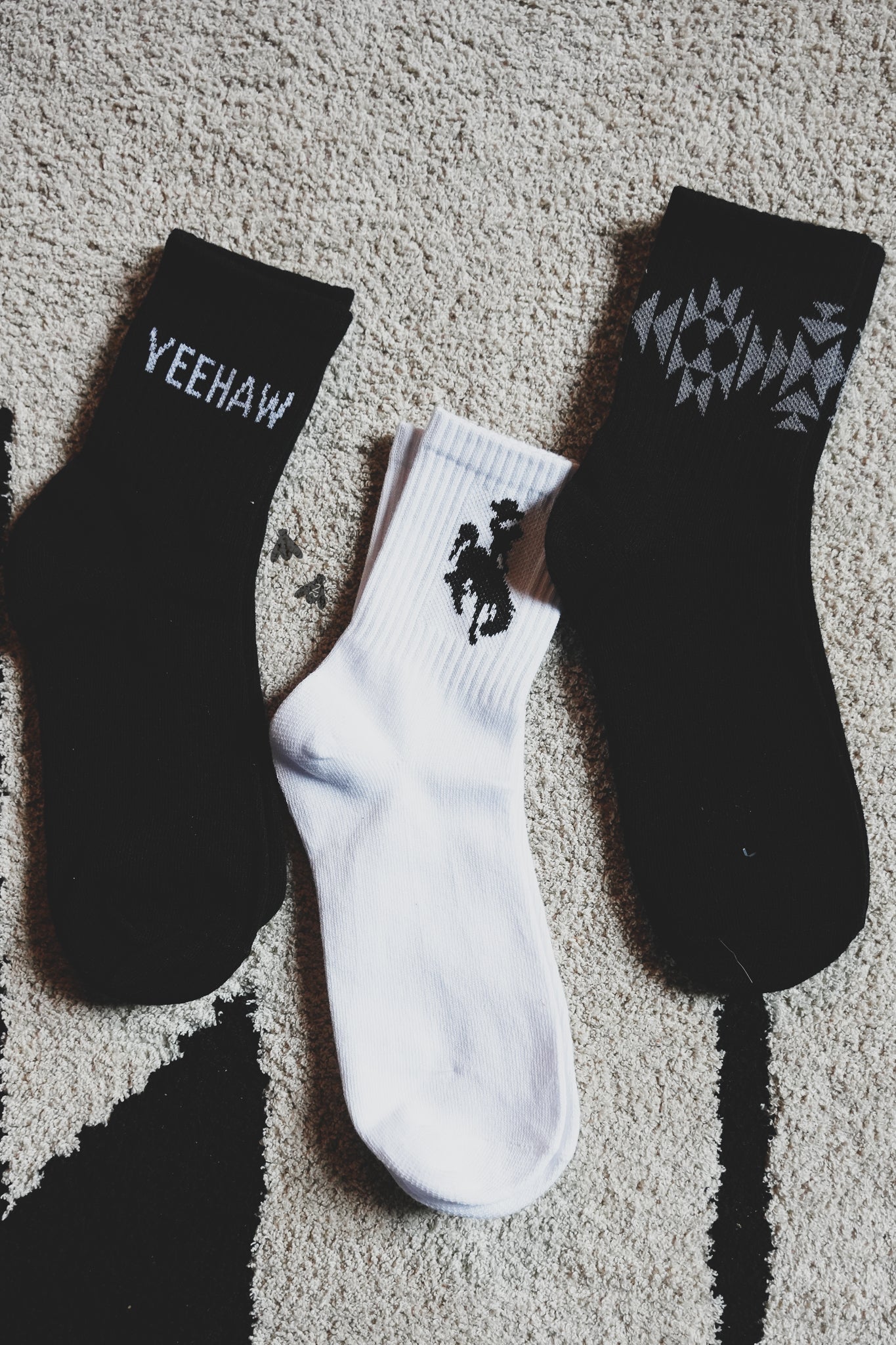 Sock em Silly Socks - Monochrome